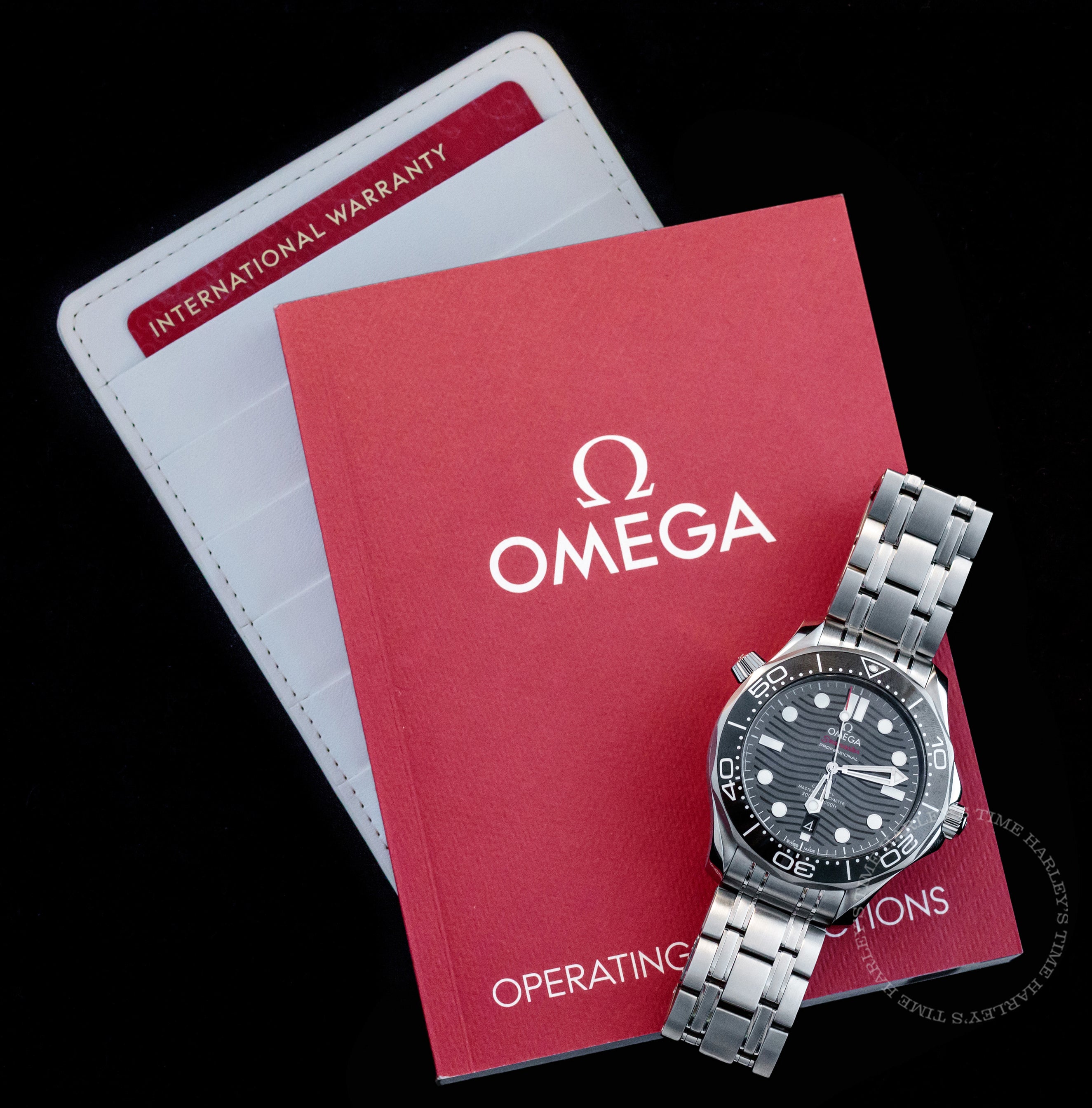Omega Seamaster Diver 300M, Men's Luxury Dive Watches, Harley's Time LLC