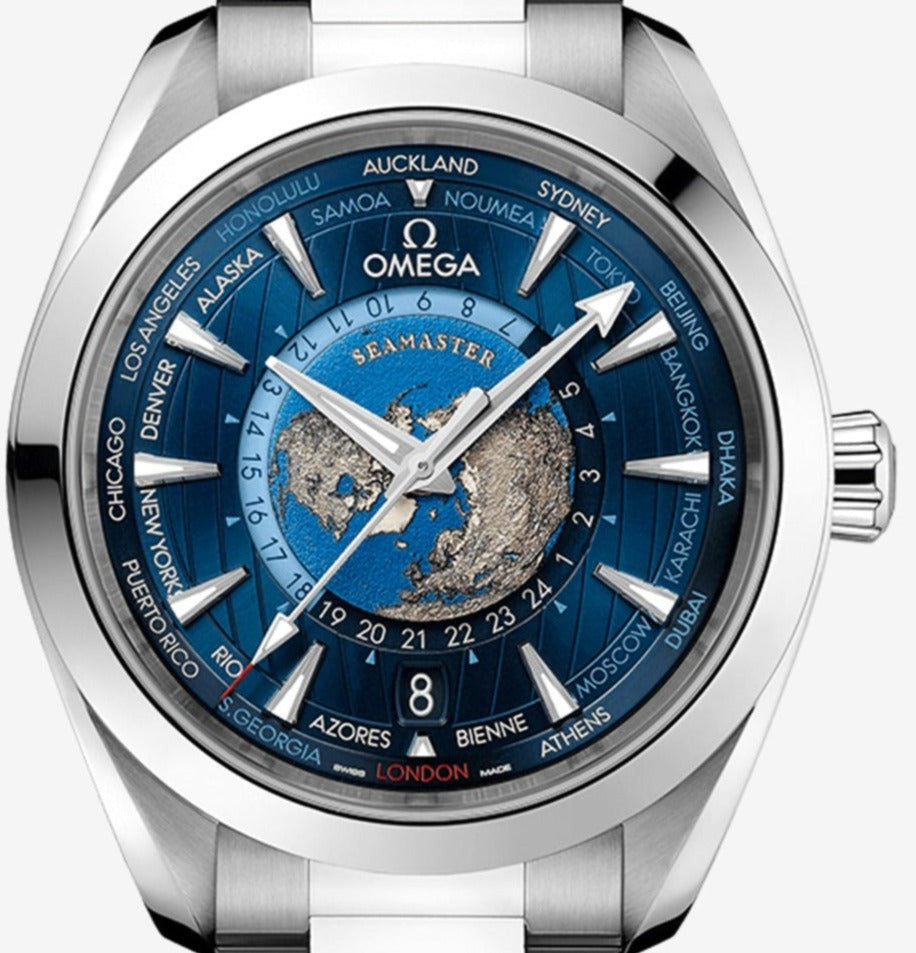 OMEGA GMT WORLDTIMER 43mm | Best Travel Watch | Harley's Time LLC