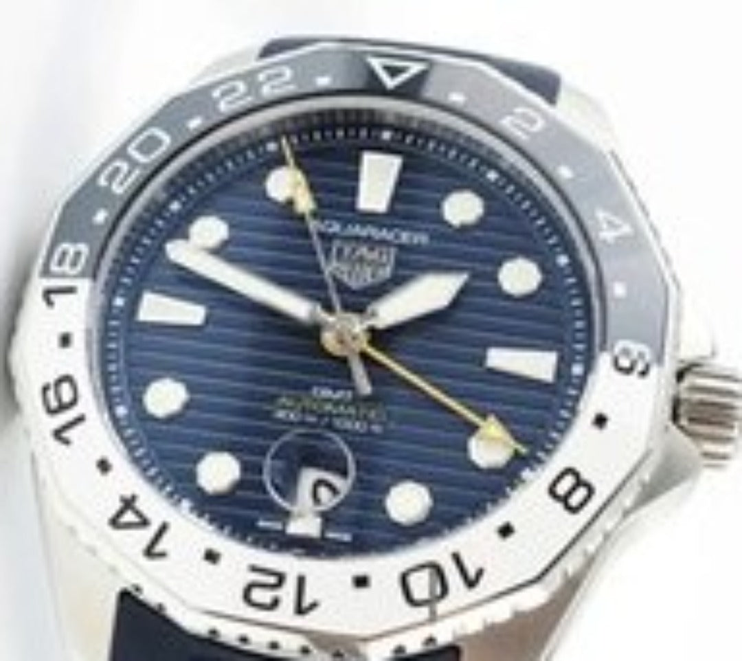 TAG Heuer Aquaracer Professional 300 Gmt Watch, Harley's Time