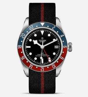 Tudor Black Bay Pepsi GMT 41mm Nato Strap 41 Mens watch M79830RB-003