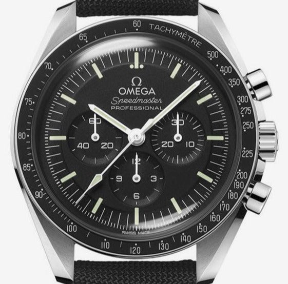 Omega Speedmaster Moonwatch Black Nylon Strap 42mm 310.32.42.50.01.001