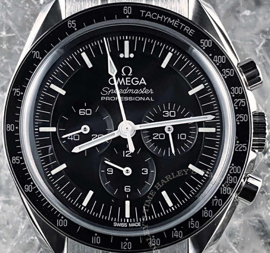 Omega Moonwatch 42mm, Chronograph Watches For Men, Harley's Time LLC