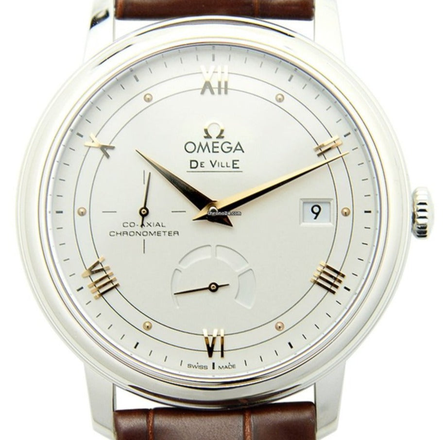 Omega De Ville Prestige 39.5mm | Roman Numerals Watch | Harley's Time LLC