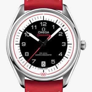 Cronometrador oficial olímpico Omega Edición limitada 39,5 mm Rojo Ref#522.32.40.20.01.004