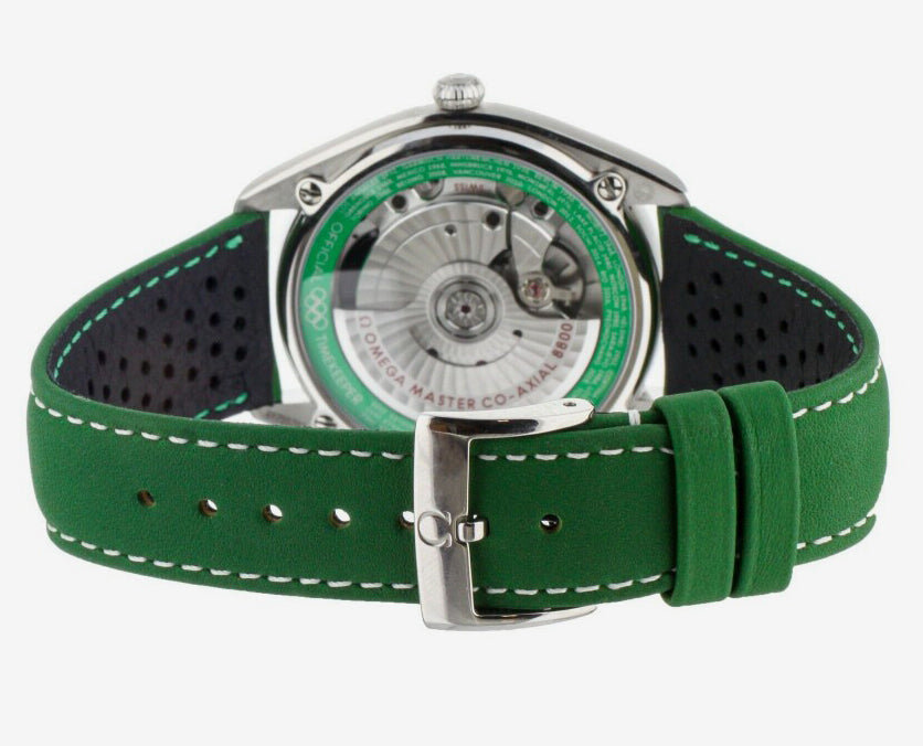 Cronometrador oficial Omega Olympic Ref# 522.32.40.20.01.005 Edición limitada Esfera verde 39,5 M