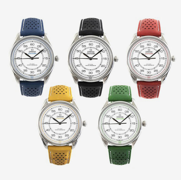 Omega Olympic FULL SET Limited Edition Watch 39.5mm | Harley's Time LLC