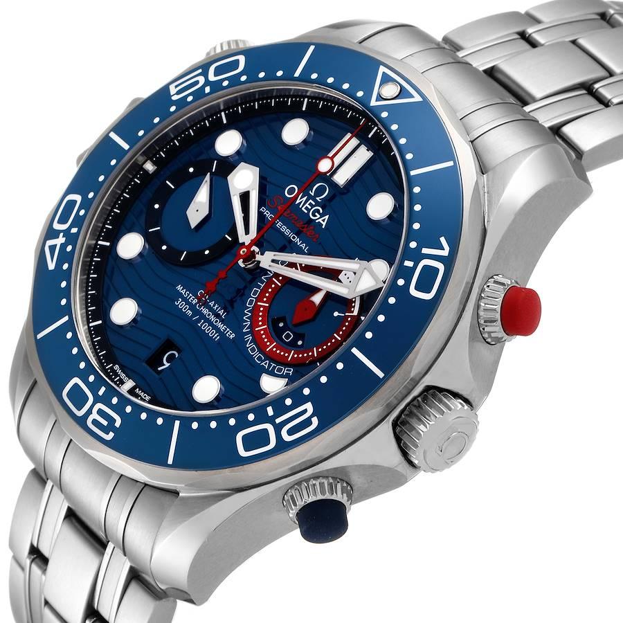 Omega Seamaster Diver 300m America's Cup Luxury Watch | Harley's Time LLC