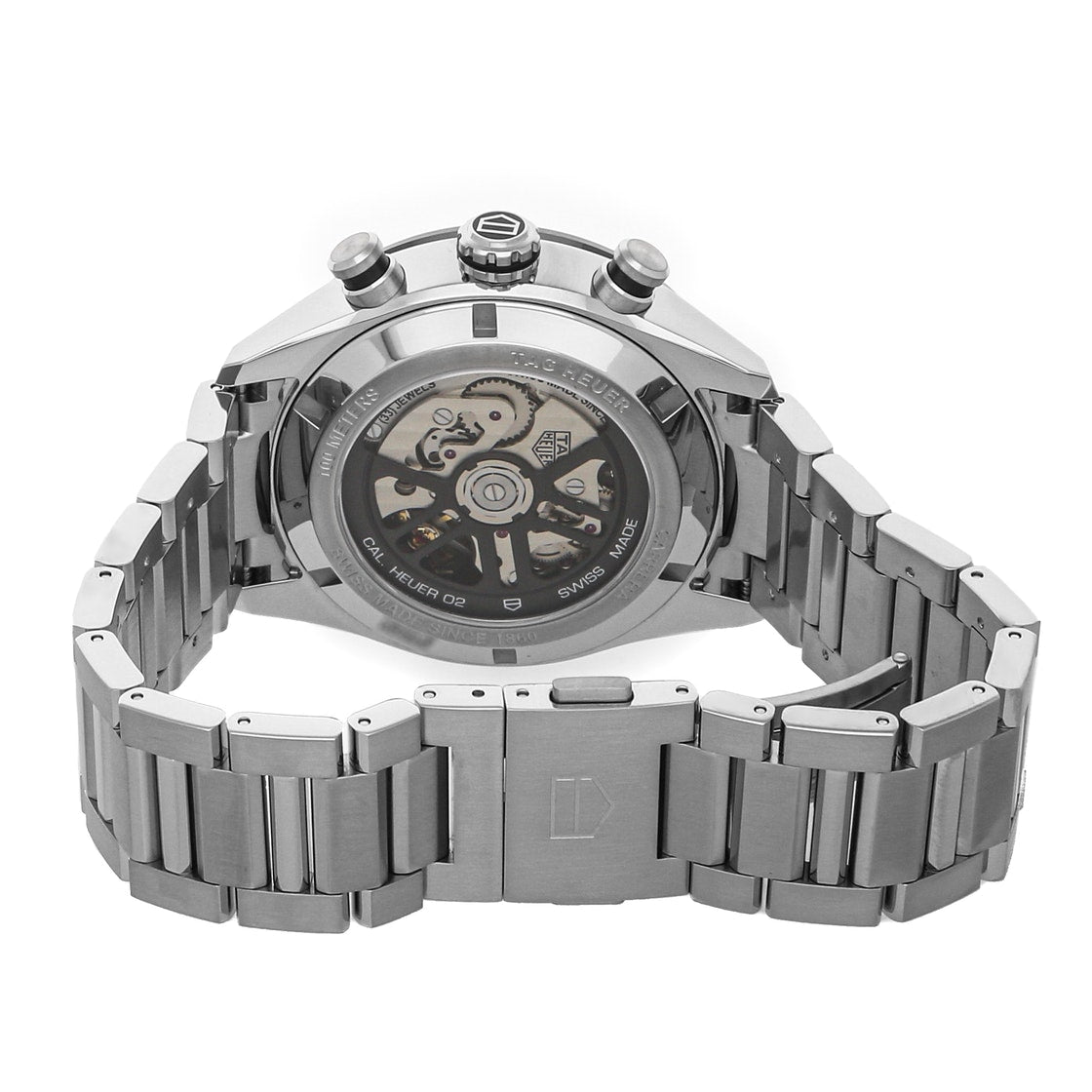 TAG Heuer Carrera Calibre 44mm Heuer 02 Chronograph Ref#CBN2A1B.BA0643