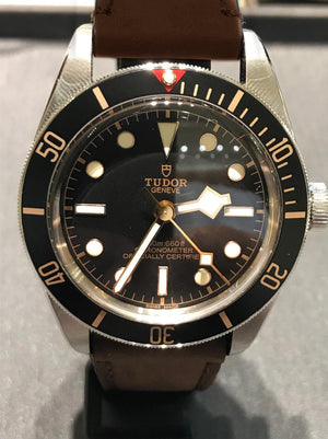 Tudor Black Bay 58 39mm Leather strap Ref#M79030N-0002