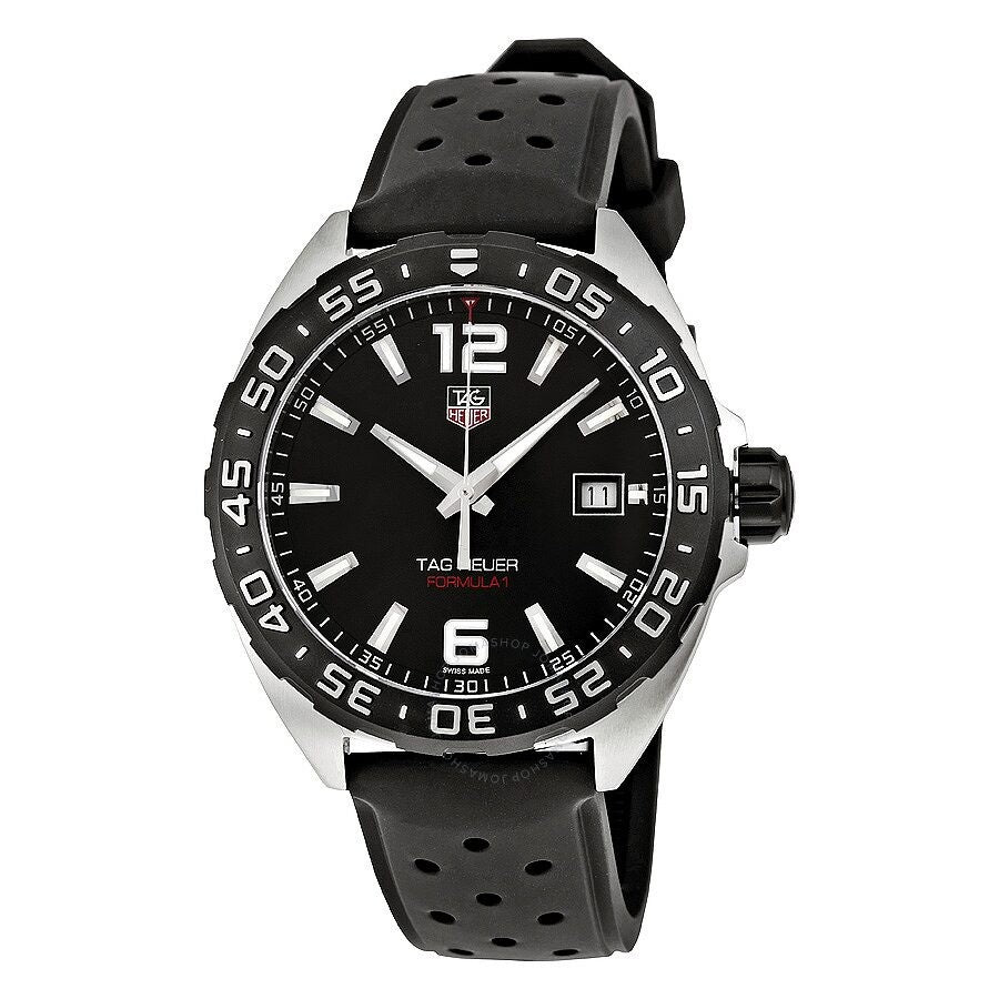 Rubber Strap Luxury Watch, TAG Heuer Formula 1 41mm, Harley's Time LLC