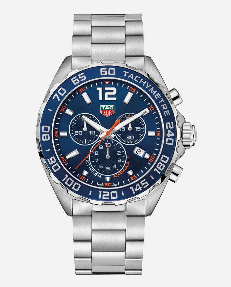 TAG Heuer Formula1 43mm Chronograph Luxury Watch | Harley's Time LLC