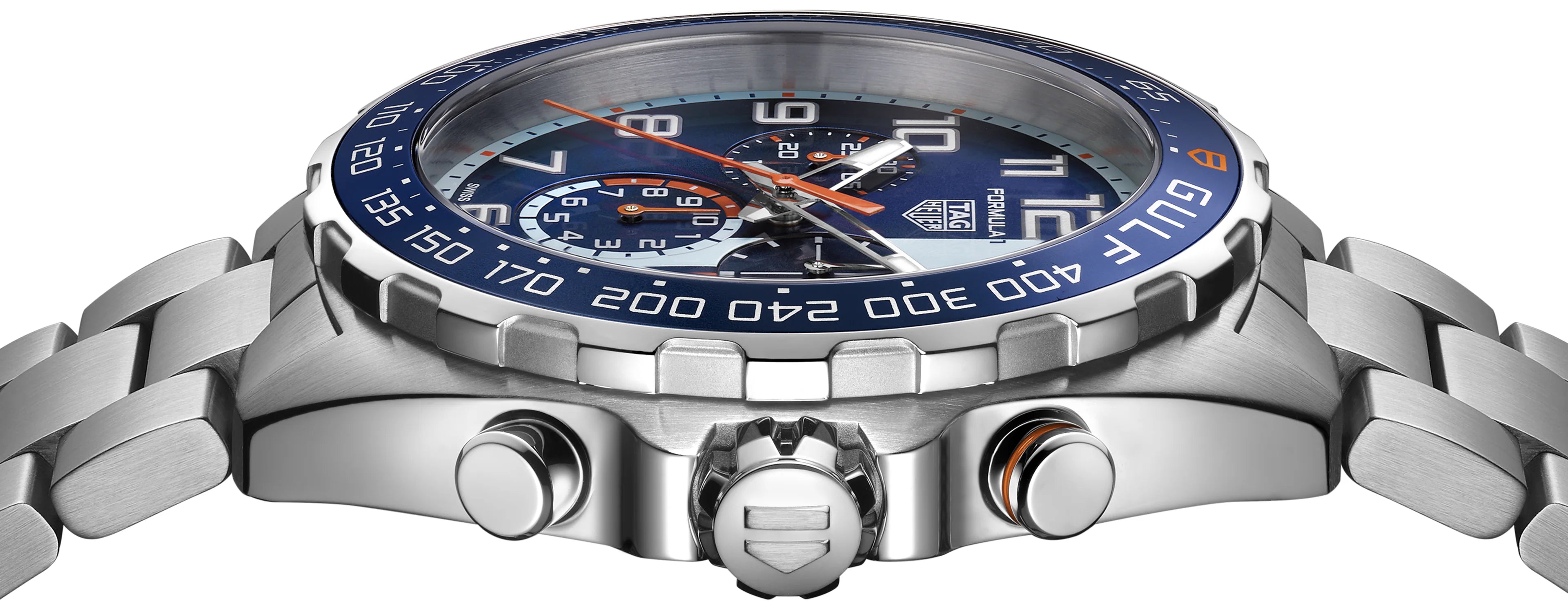 TAG Heuer CAW211T.FC6440 Monaco Chronograph GULF 50 Piece Limited UNWORN  (29351) | European Watch Co.