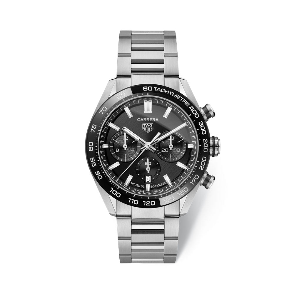 TAG Heuer Carrera Calibre 44mm Heuer 02 Chronograph Ref#CBN2A1B.BA0643