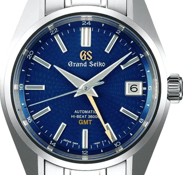 Grand Seiko Heritage Collection 40mm Seiko GMT Watch Harley s