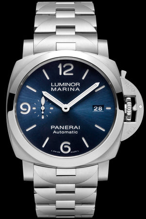 Panerai Marina Specchio Blu 44mm |Luminor Marina Watch | Harley's Time LLC
