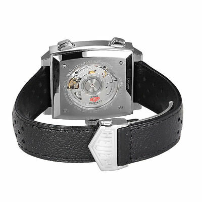 TAG Heuer CAW211PFC6356 Steve McQueen Monaco Calibre 11 Leather strap 39mm