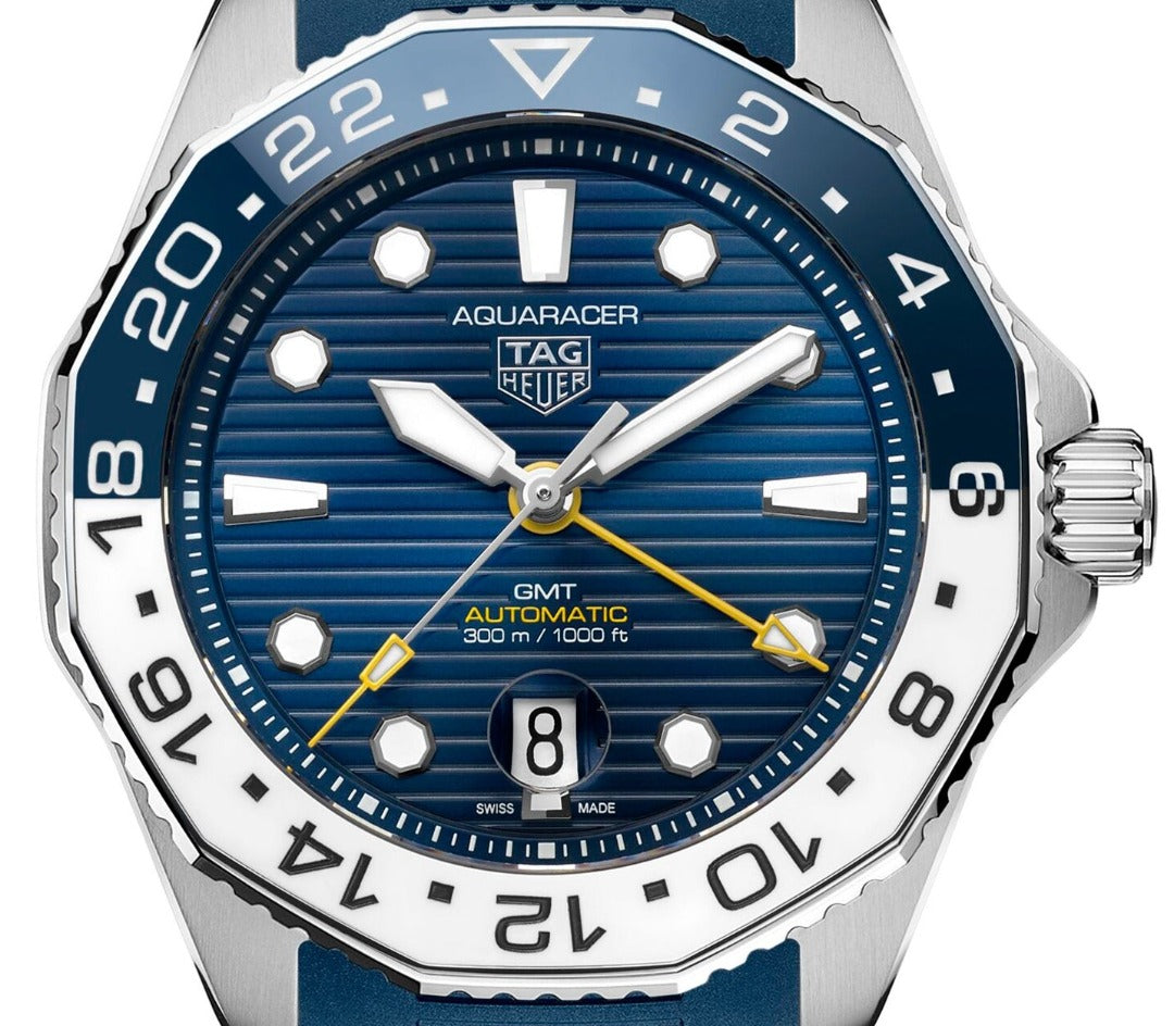 TAG Heuer Aquaracer Professional 300 Gmt Esfera azul 43