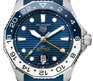 TAG Heuer Aquaracer Professional 300 Gmt Watch, Harley's Time