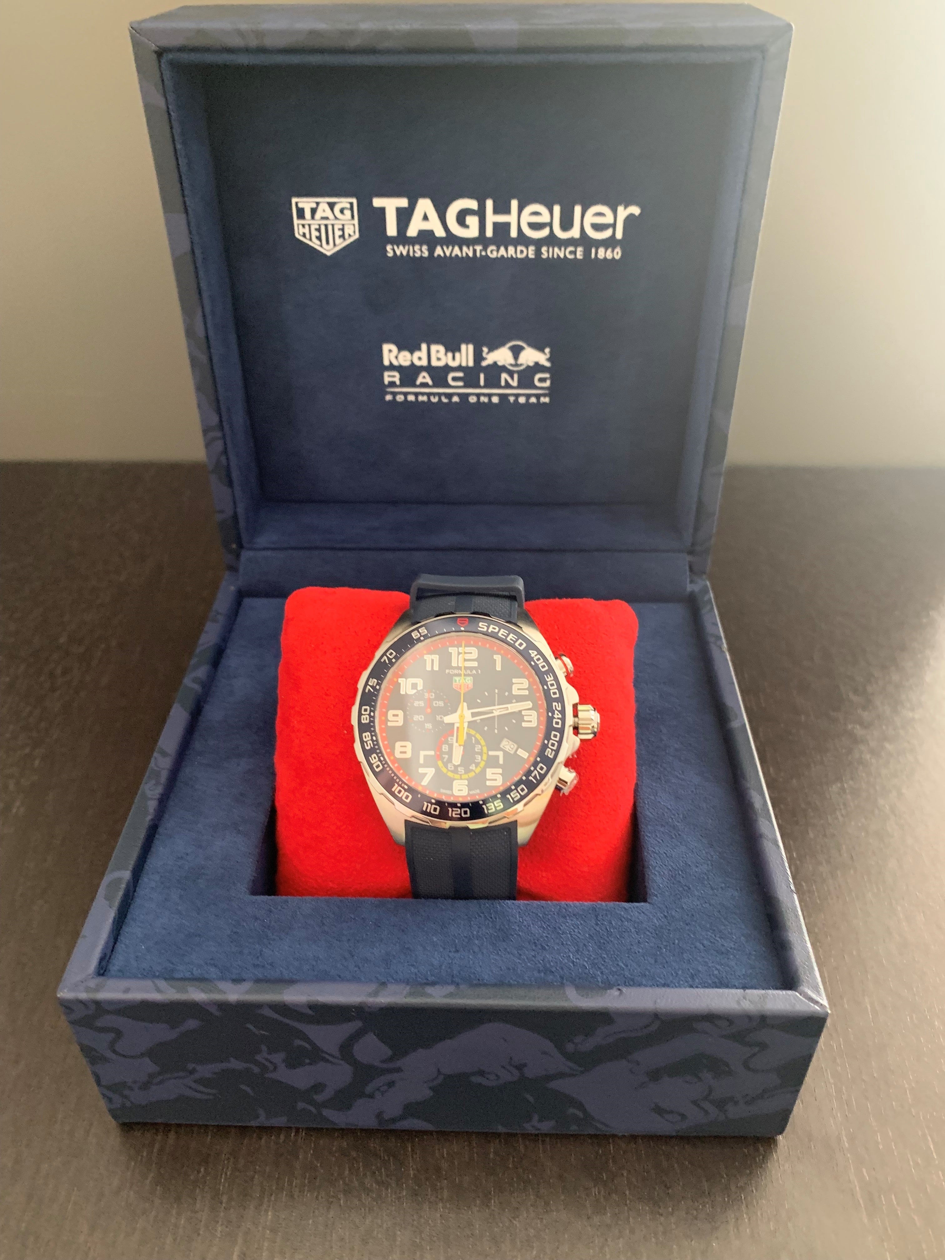 TAG Heuer 1 X Red Bull Racing Heuer Formula 43mm Watch, Harley's Time LLC