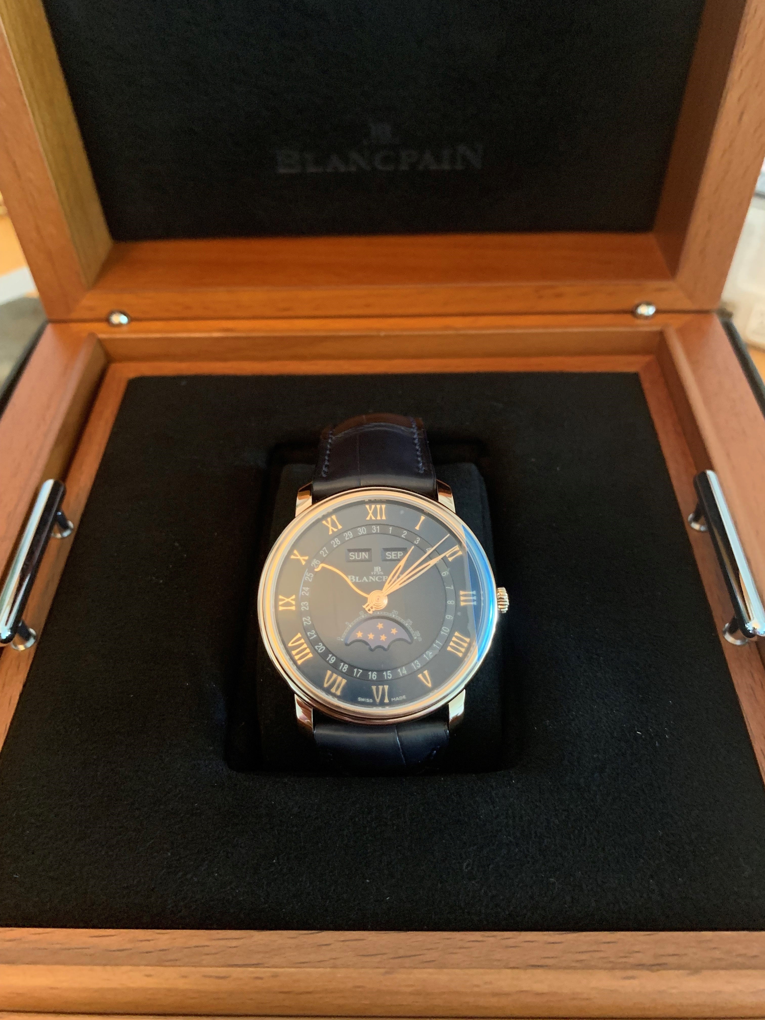 Blancpain Complete Calendar | Luxury Moonphase Watch | Harley's Time