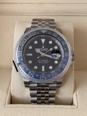 Rolex GMT-Master II Batman 40mm Steel bracelet Ref#126710BLNR