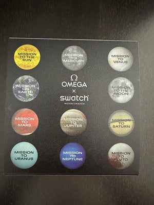 Swatch Bioceramic Moonswatch | Omega Swatch Moonwatch | Harley's