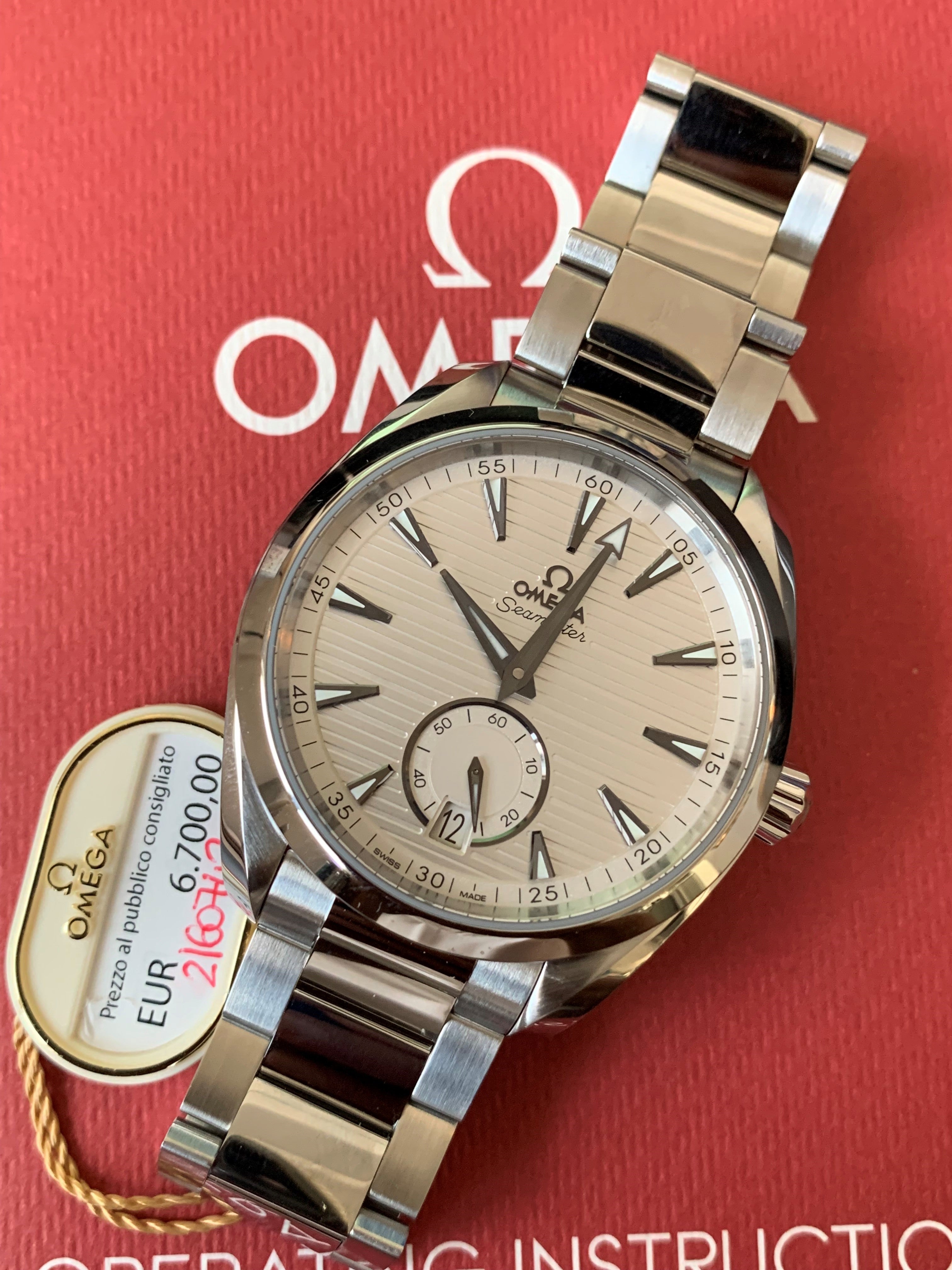 Omega Aqua Terra 150m 41mm | Omega Luxury Watch | Harley's Time LLC