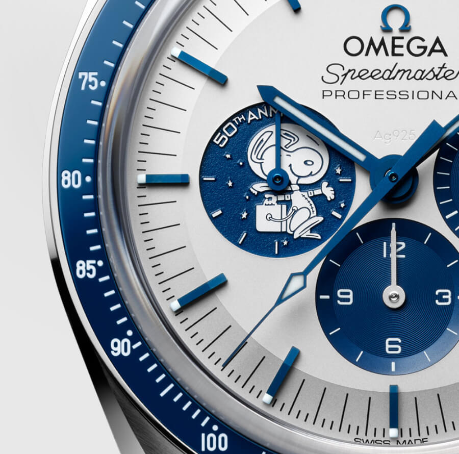 Omega Speedmaster 'Silver Snoopy Award' 50th Anniversary 42mm 310.32.42.50.02.001