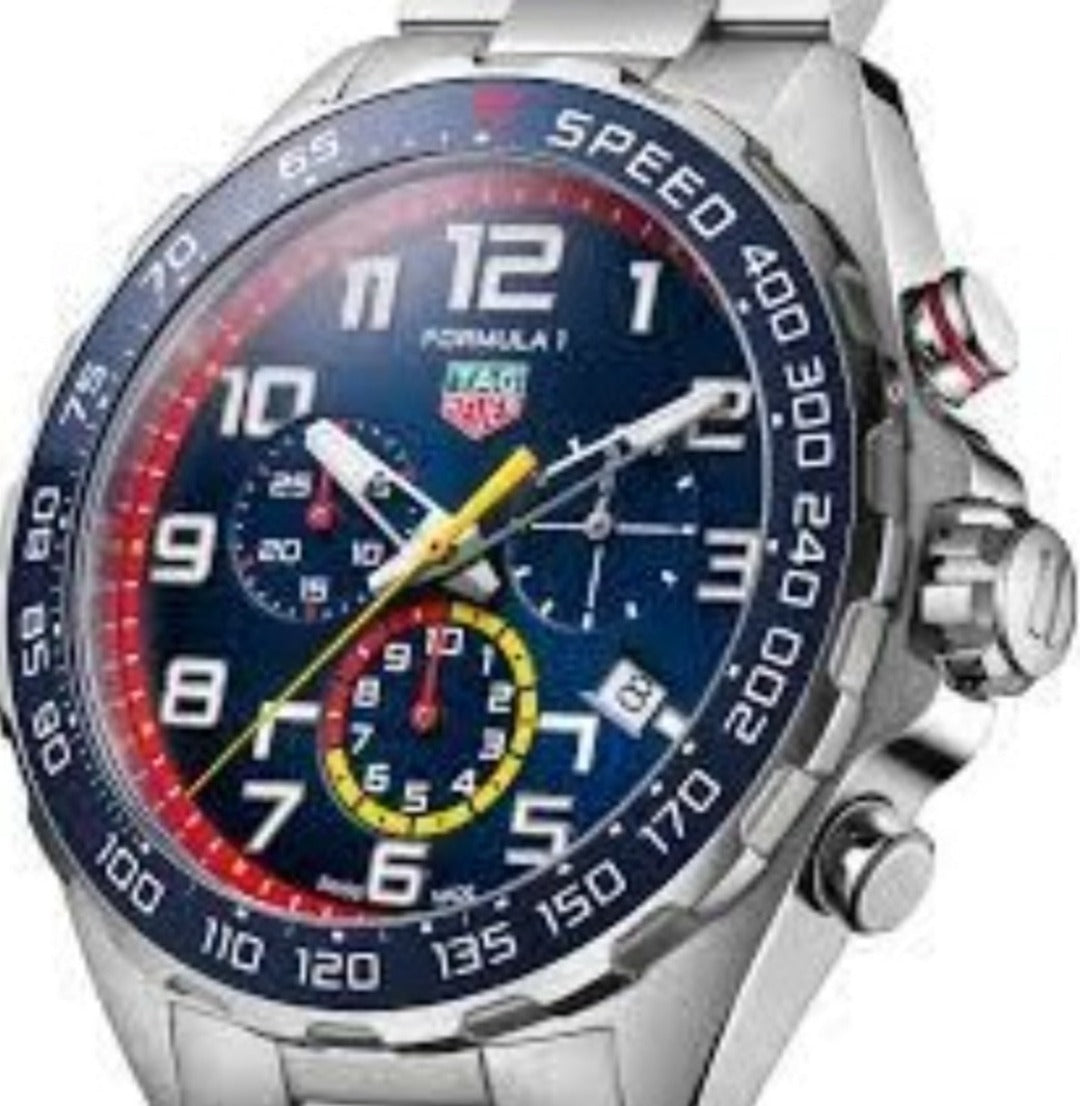 TAG Heuer 1X Red Bull Racing Formula 43mm Bracelet | Harley's Time LLC
