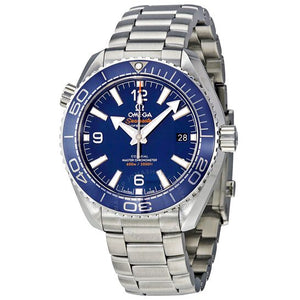 Omega Planet Ocean Blue Dial Ceramic Steel Watch | Harley's Time LLC