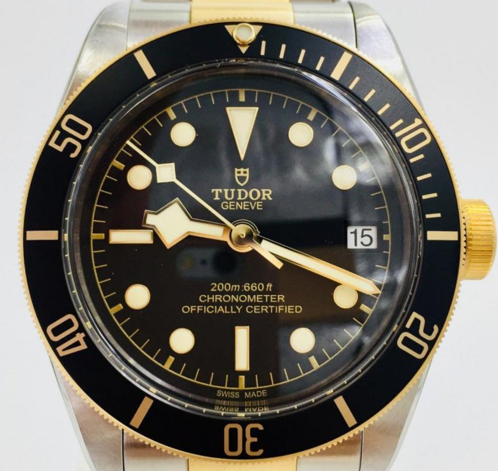 Tudor Black Bay S&G 41mm Heritage Bracelet Steel/Gold | Harley's Time LLC