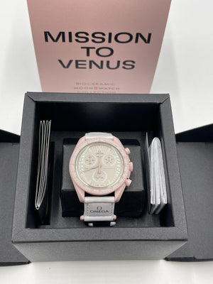 Swatch Moonswatch "Mission To Venus" Swatch x Omega White 42 SO33P100