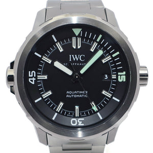 IWC Aquatimer Automatic 42mm | Black Dial Watch | Harley's Time LLC