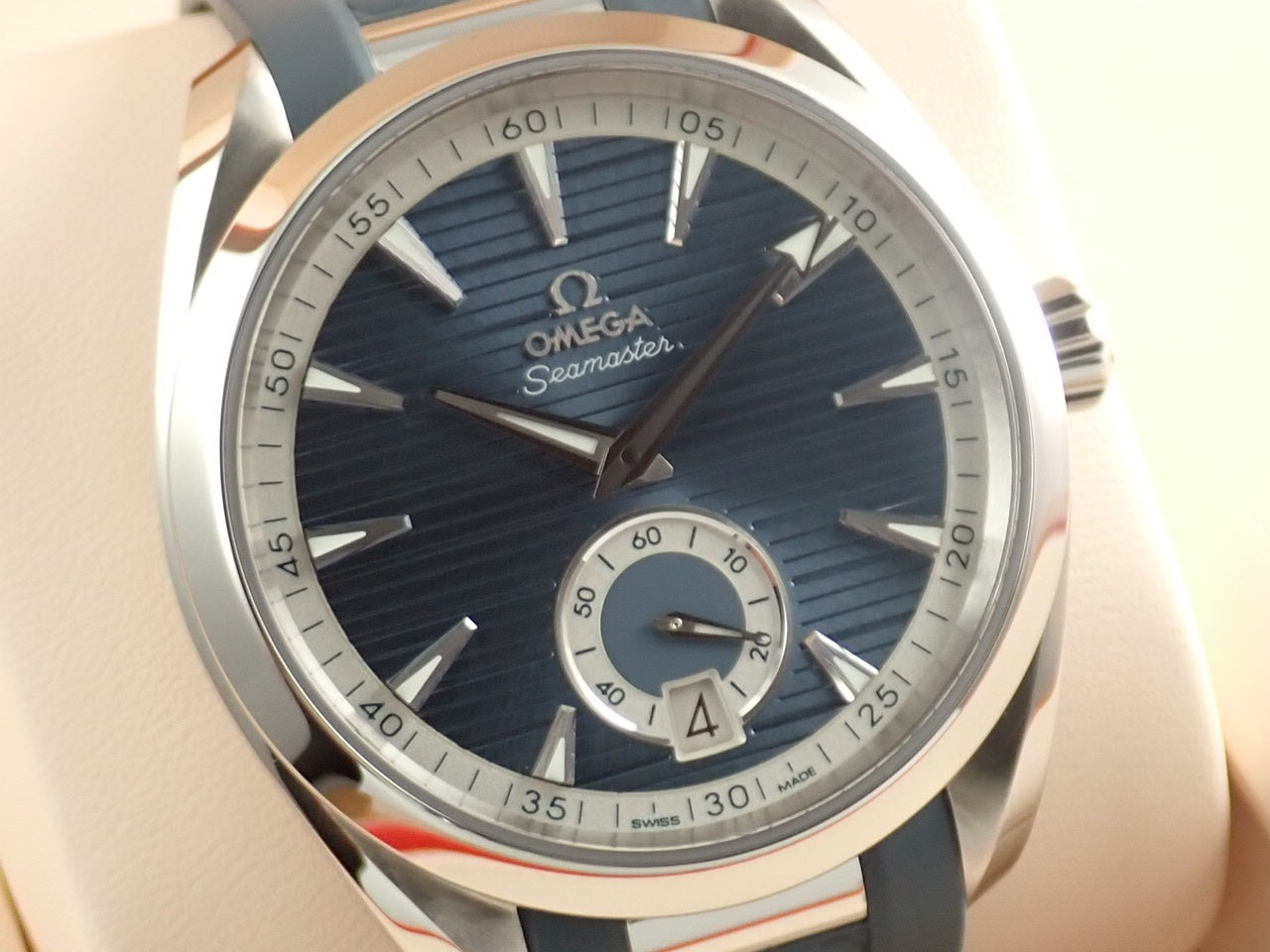 Omega  Aqua Terra 150m 41mm | Small Seconds Watch | Harley's Time LLC