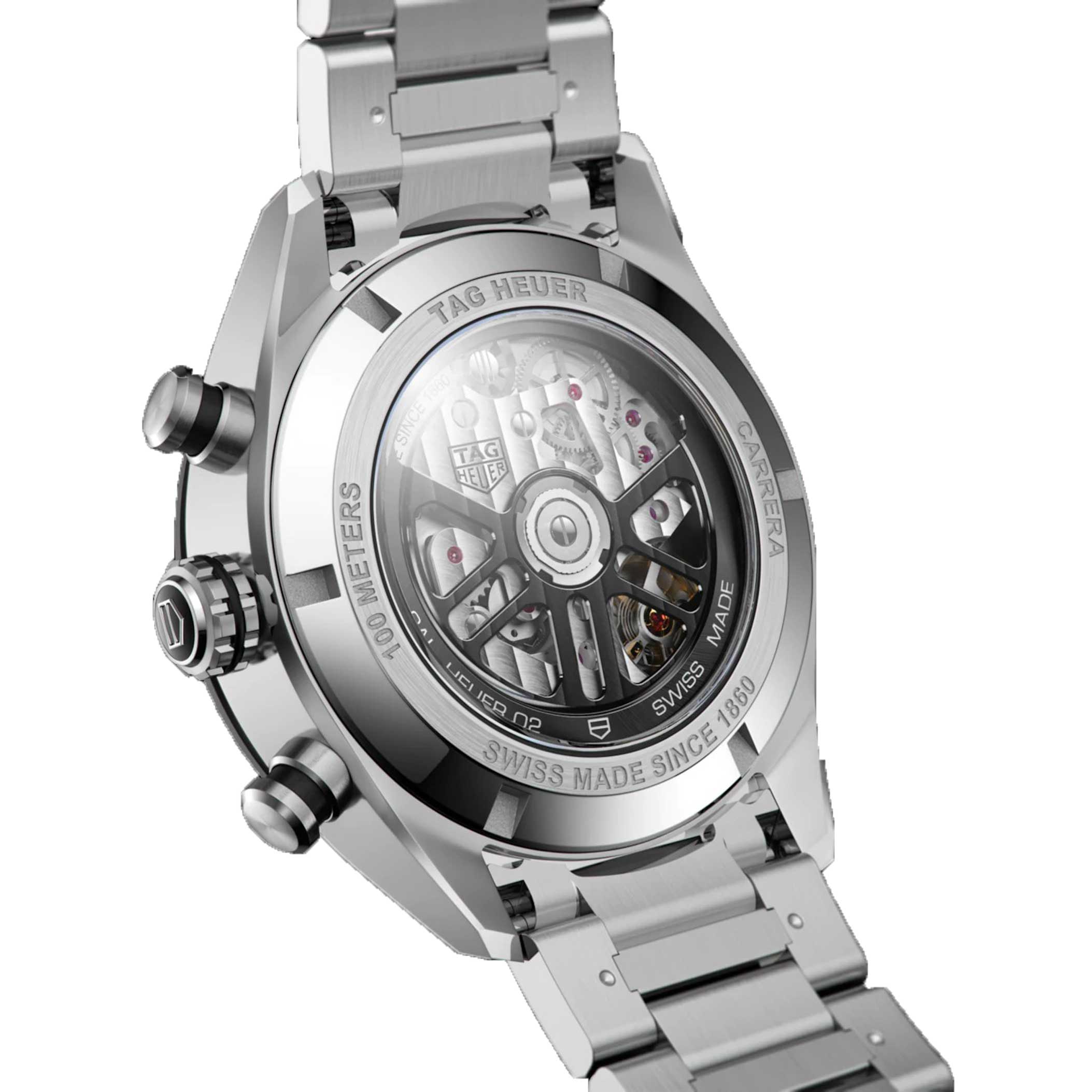 TAG Heuer Carrera Calibre 44mm Heuer 02 Chronograph Ref#CBN2A1B.BA0643