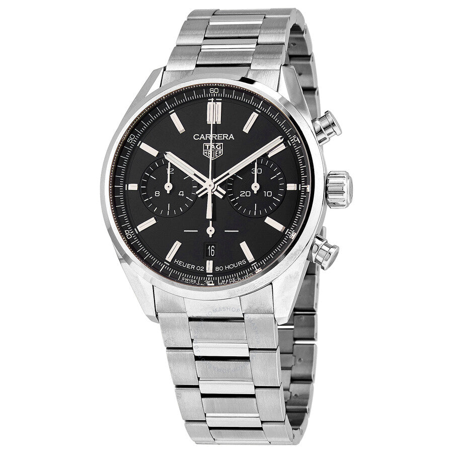 TAG Heuer Carrera Calibre Heuer02 Black dial 42 CBN2010.BA0642